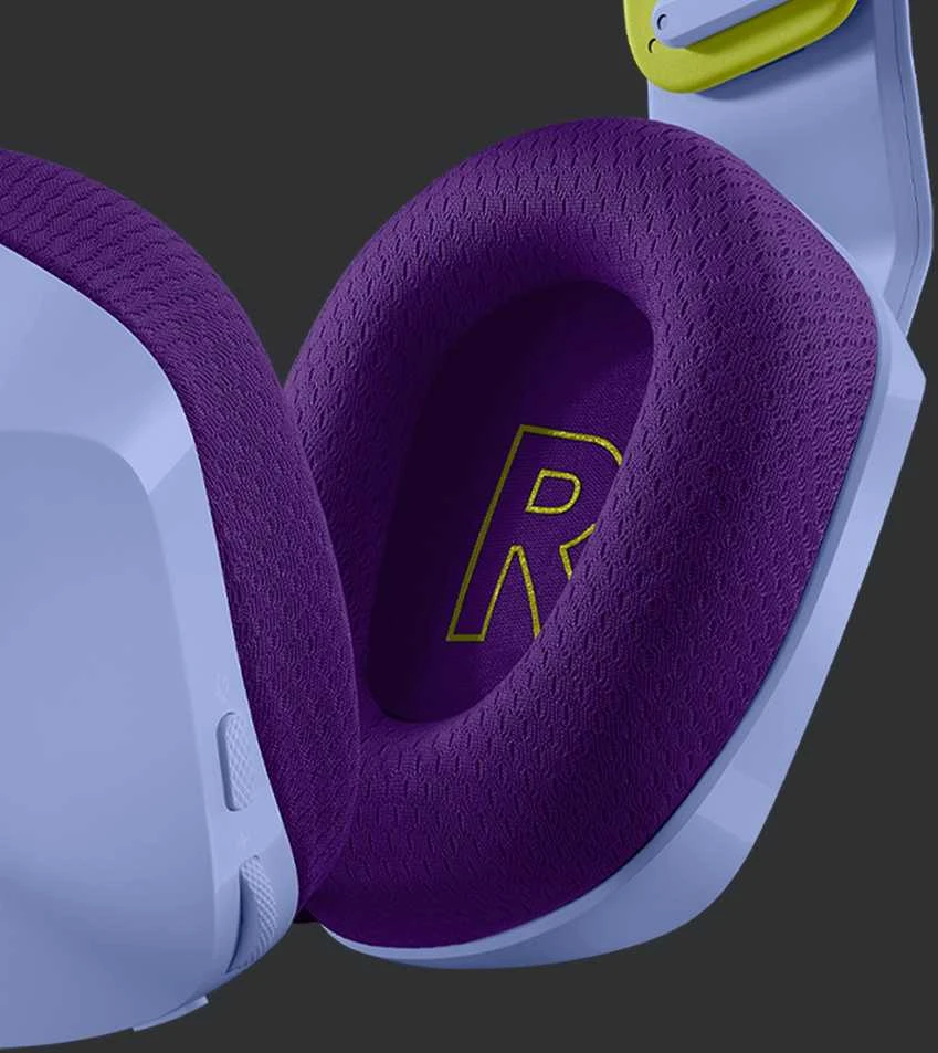 Belaidės ausinės Logitech G733, LIGHTSPEED, Violetinės spalvos