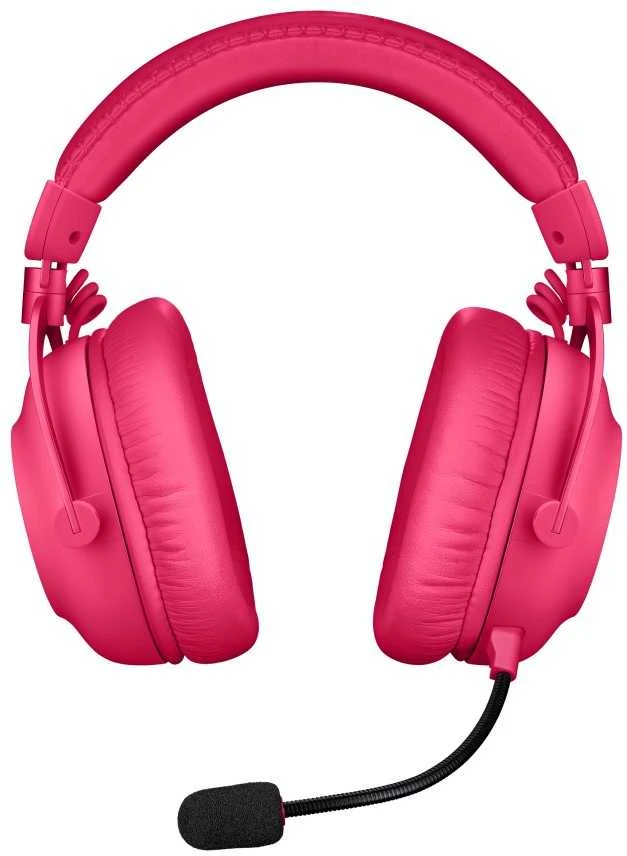Logitech G Pro X 2 Lightspeed belaidės ausinės žaidimams, Rožinės spalvos