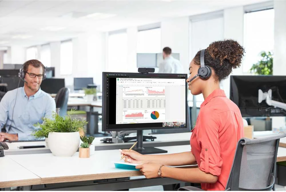 Belaidės universalios ausinės Logitech Zone, su mikrofonu, MSFT, Juodos