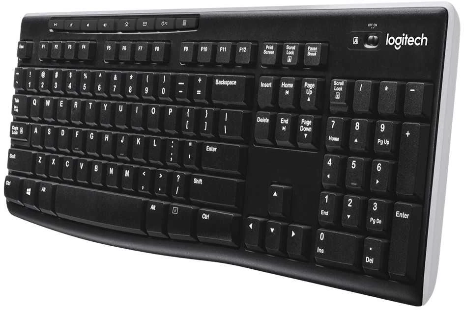 Belaidė klaviatūra Logitech K270, US išdėstymas