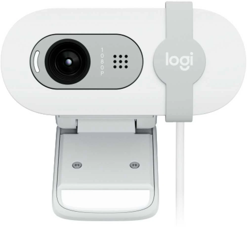 Internetinė kamera Logitech BRIO 100, baltos spalvos