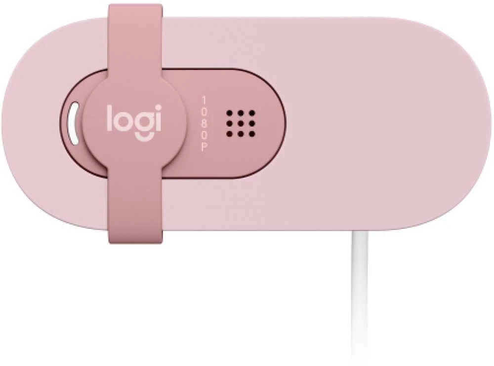 Internetinė kamera Logitech BRIO 100, rožinės spalvos