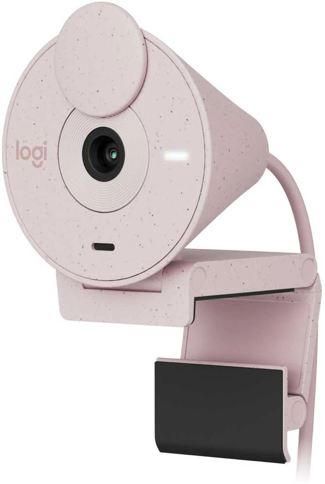 Internetinė kamera Logitech Brio 300, rožinė