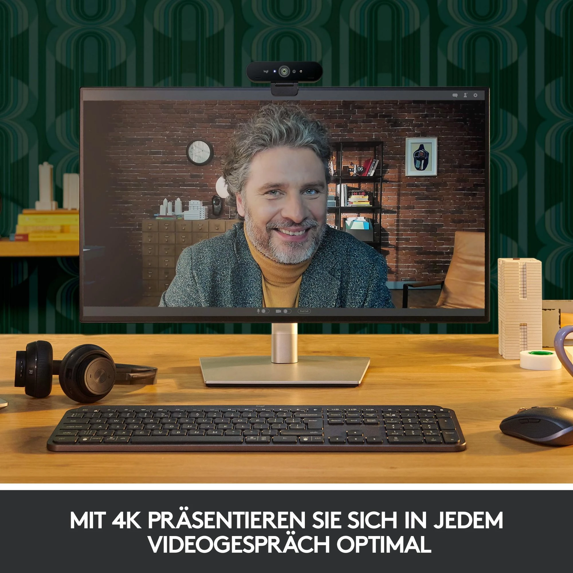  Internetinė kamera Logitech Brio 4 K Stream edition