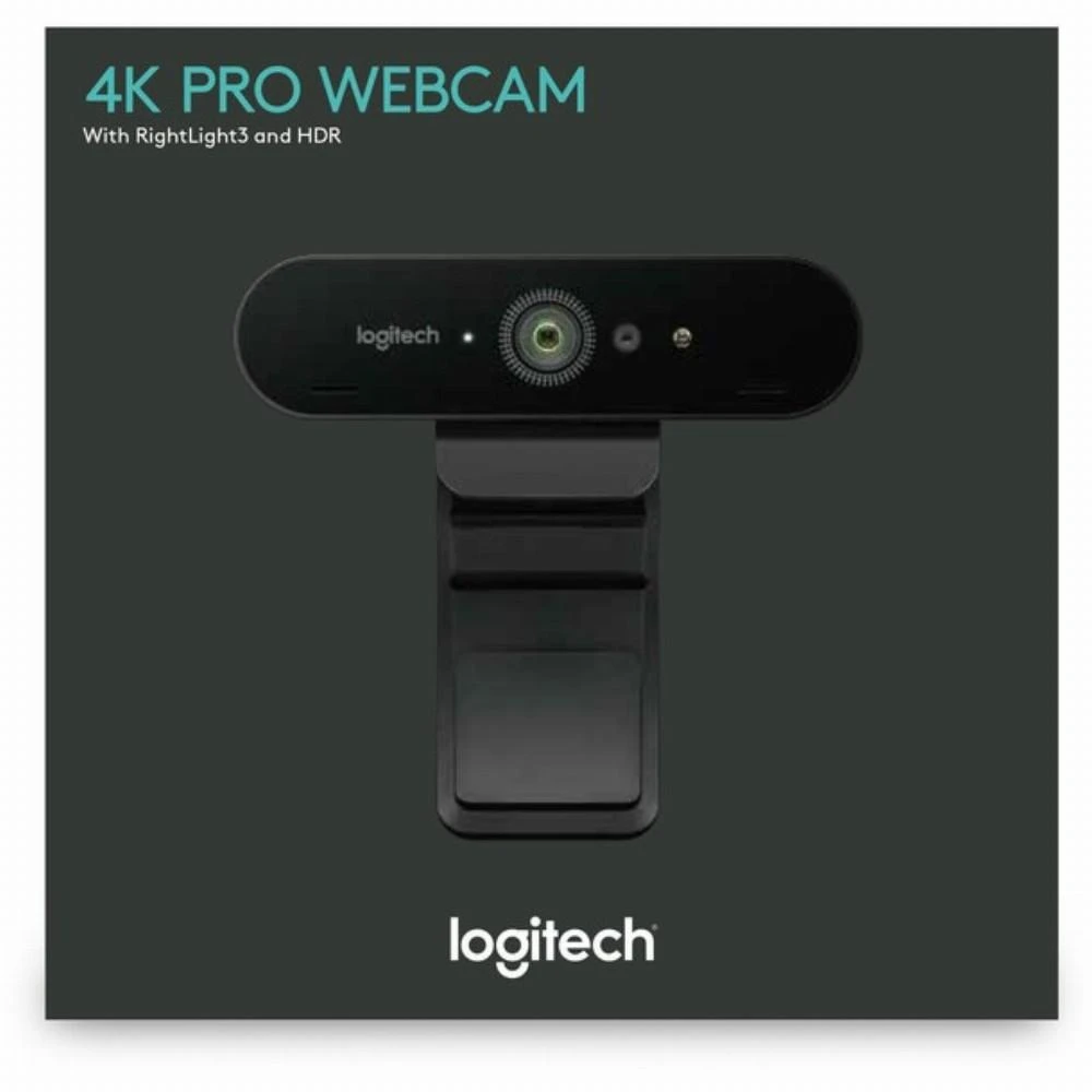 Internetinė kamera Logitech BRIO ULTRA HD PRO 4K (960-001106)