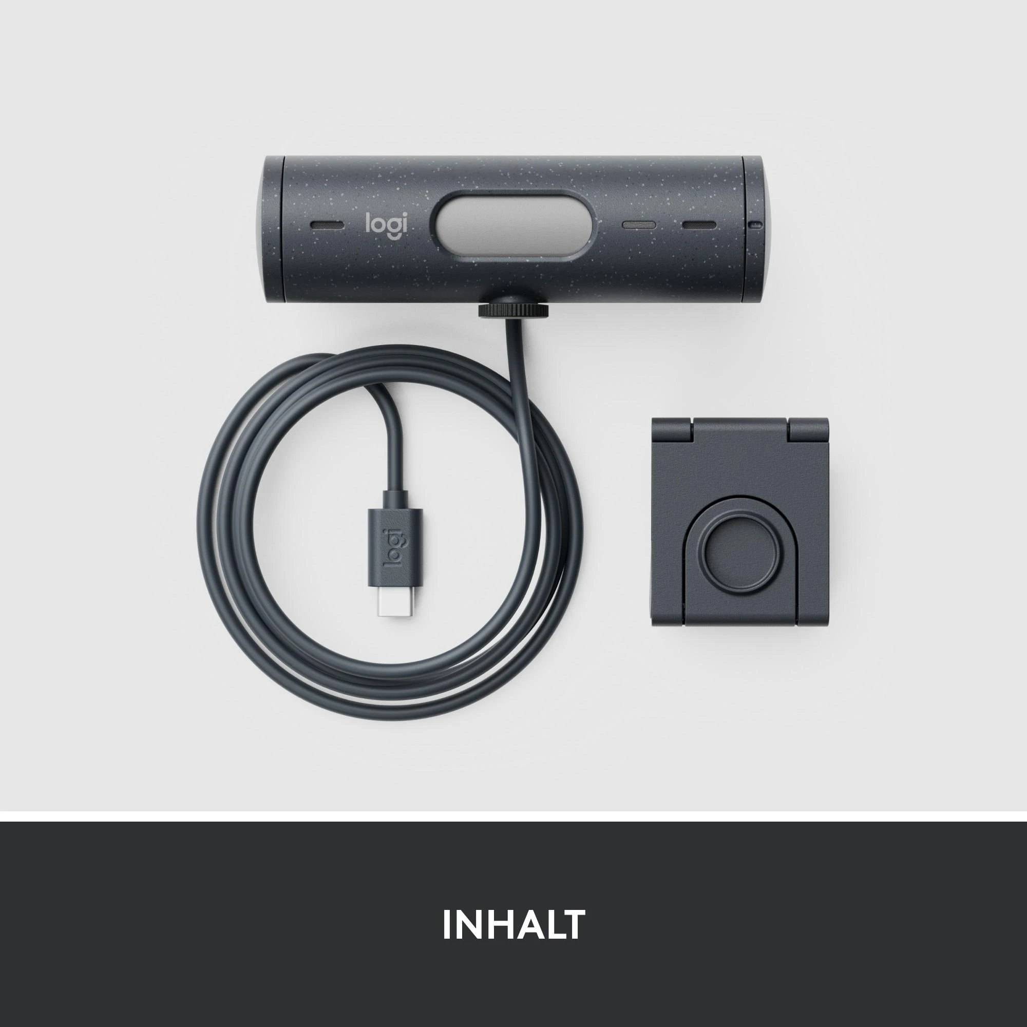 Internetinė kamera Logitech BRIO 500, Grafito spalvos