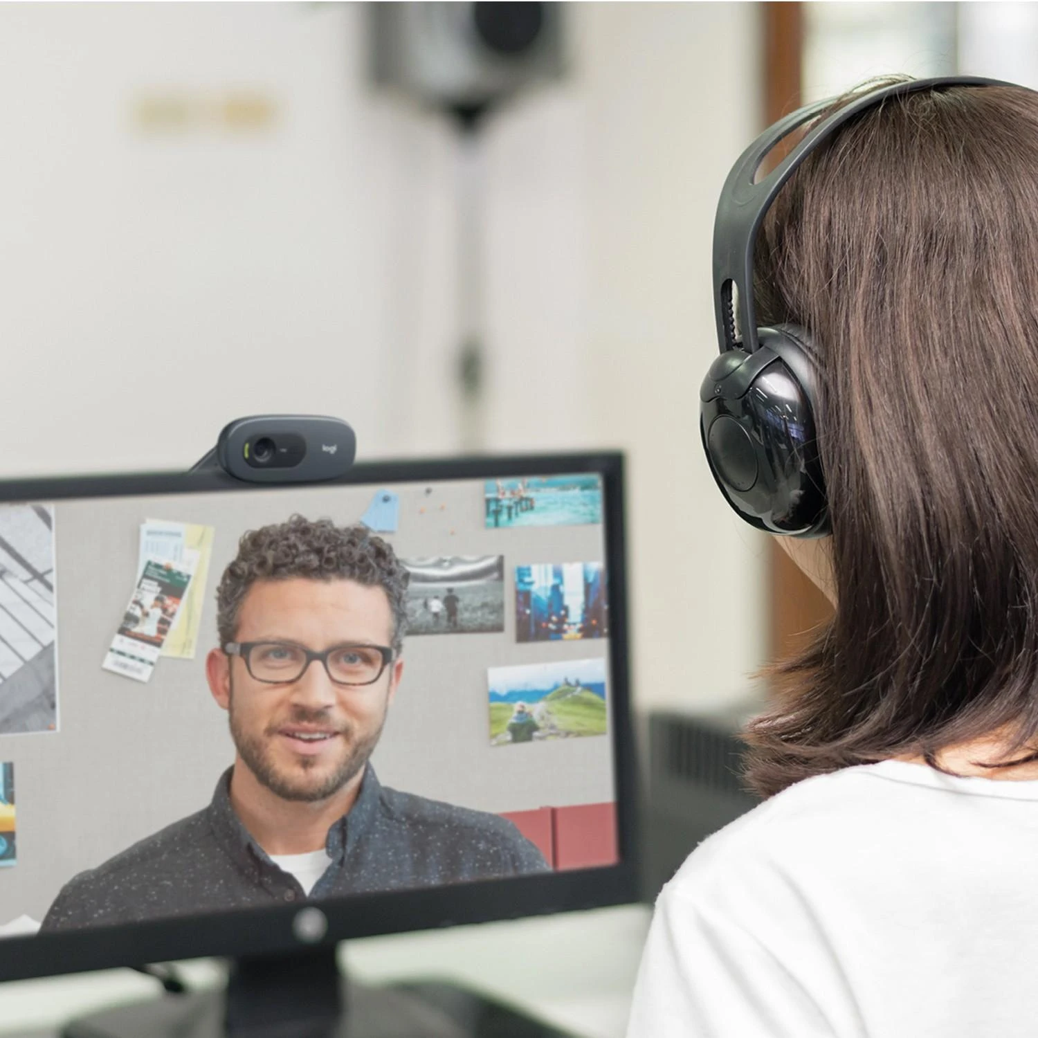 Internetinė kamera Logitech C505 HD webcam USB (960-001364)