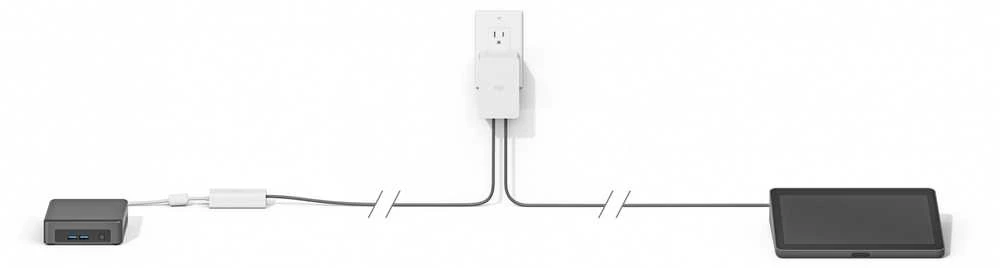 „Logitech Cat5E“ rinkinys, skirtas „Logitech“ čiaupo monitoriui (952-000019)