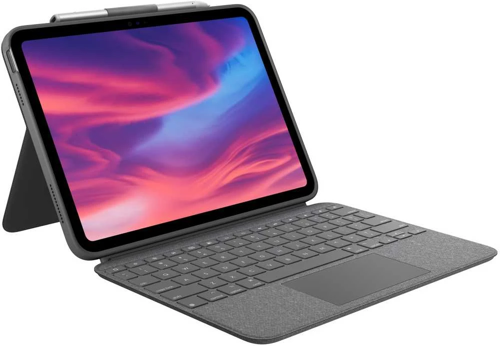 Klaviatūra ir pelė Kit Logitech COMBO TOUCH FOR IPAD (10TH GEN)