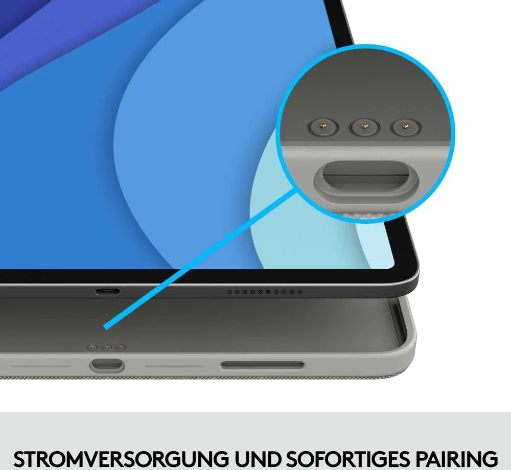 „Logitech Combo Touch“, skirtas „iPad Pro 11“