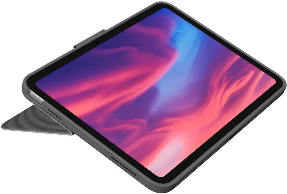 Logitech „COMBO TOUCH“ KIŠENINIS KIŠENINIS „IPAD“ (10 KARTOS) – „OXFORD Pilkas ESP“ – „MEDITER-412“