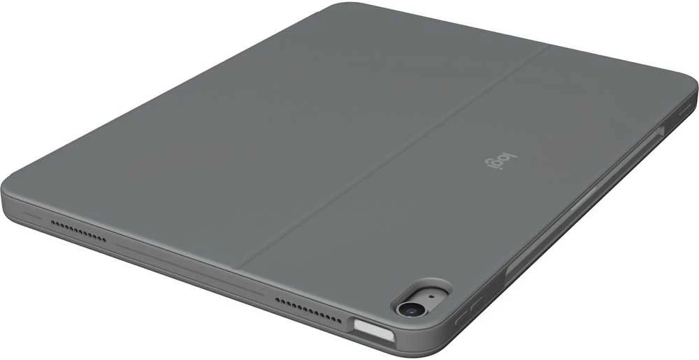 „Logitech Combo Touch“, skirtas „iPad Air 13“ (M2 ir M3), pilka (JAV)