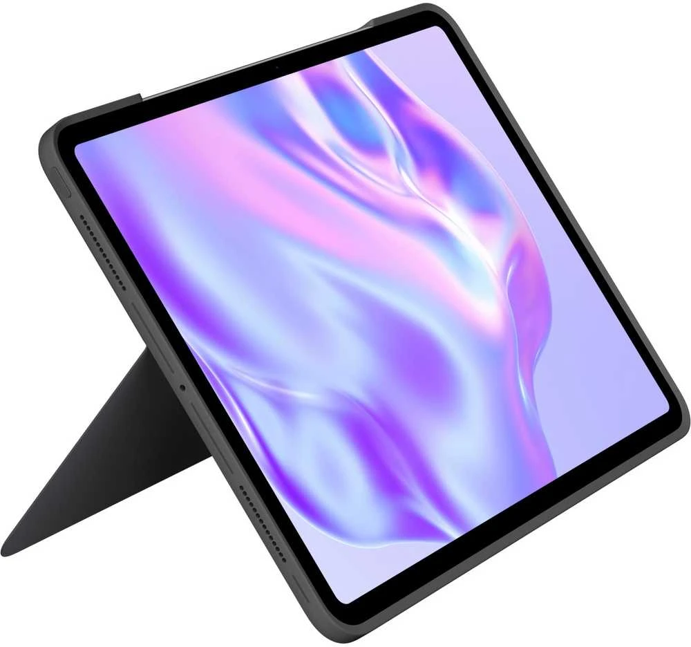 Klaviatūra „Logitech“ – „Combo Touch“, skirtas „iPad Pro 13“ (M4) – grafito spalvos – plokščias – Šiaurės šalių