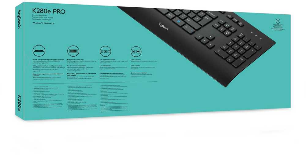 Laidinė klaviatūra Logitech K280E, Išdėstymas: Prancūzų