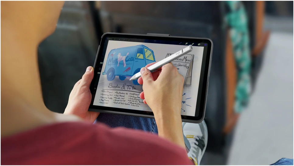LOGITECH Crayon (USB-C) - Sidabrinis - EMEA-914
