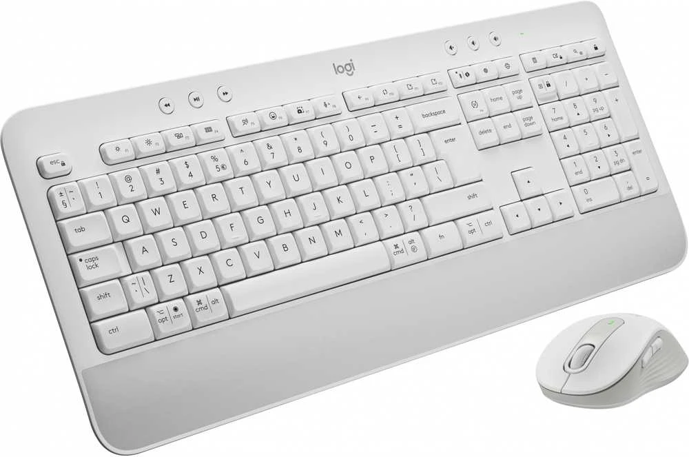 Klaviatūra Logitech Klaviatūros ir pelės rinkinys Signature MK650 Combo For Business - Baltas