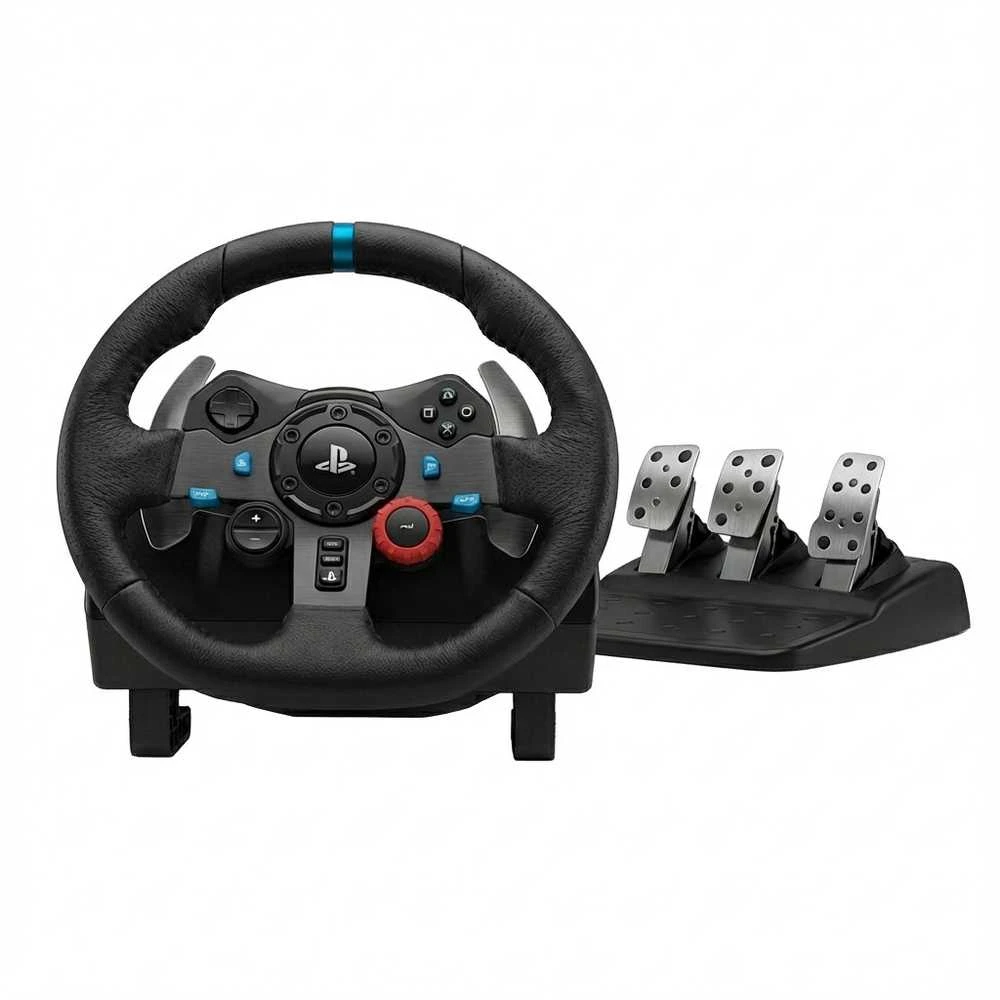 LOGITECH G29 Driving Force lenktyninis vairas PS + Astro A10 - Baltas