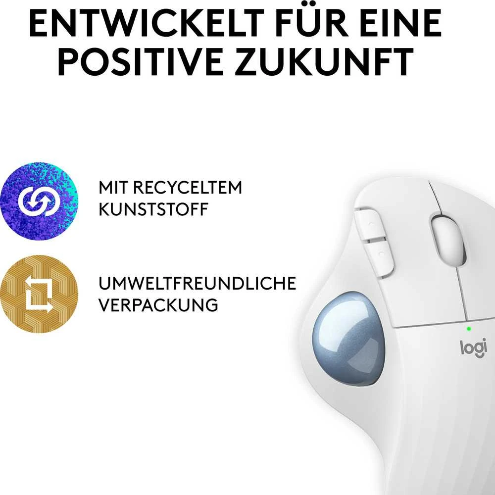 „Logitech M575S“ belaidė pelė „Balta“