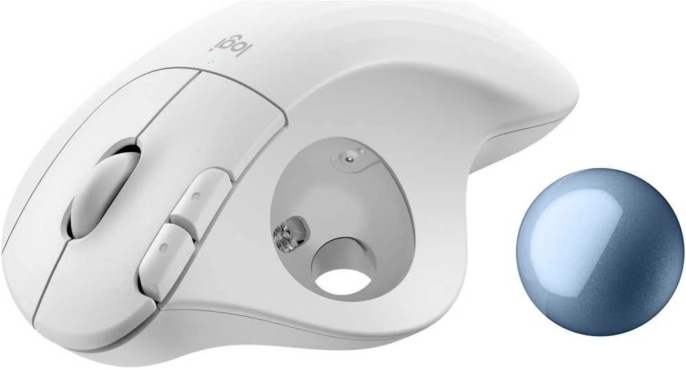 „Logitech M575S“ belaidė pelė „Balta“
