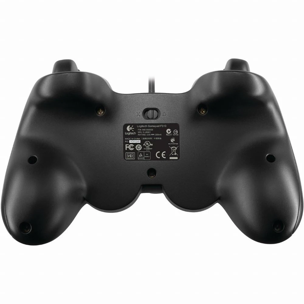 Žaidimų pultelis Logitech G Gamepad F310, USB 2.0, Juoda/Mėlyna