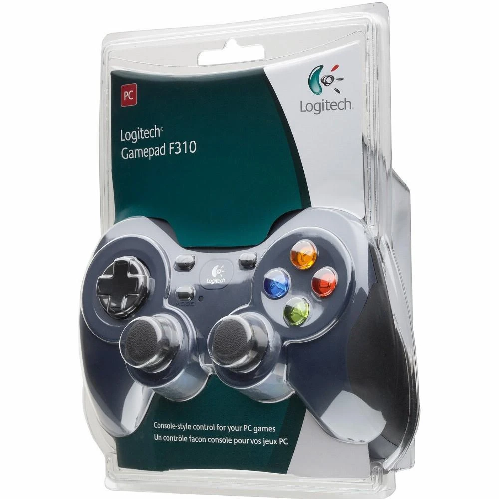 Žaidimų pultelis Logitech G Gamepad F310, USB 2.0, Juoda/Mėlyna