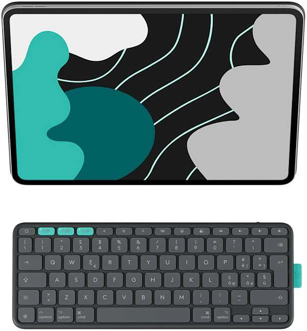 „Logitech Flip Folio“ – grafitas – DEU