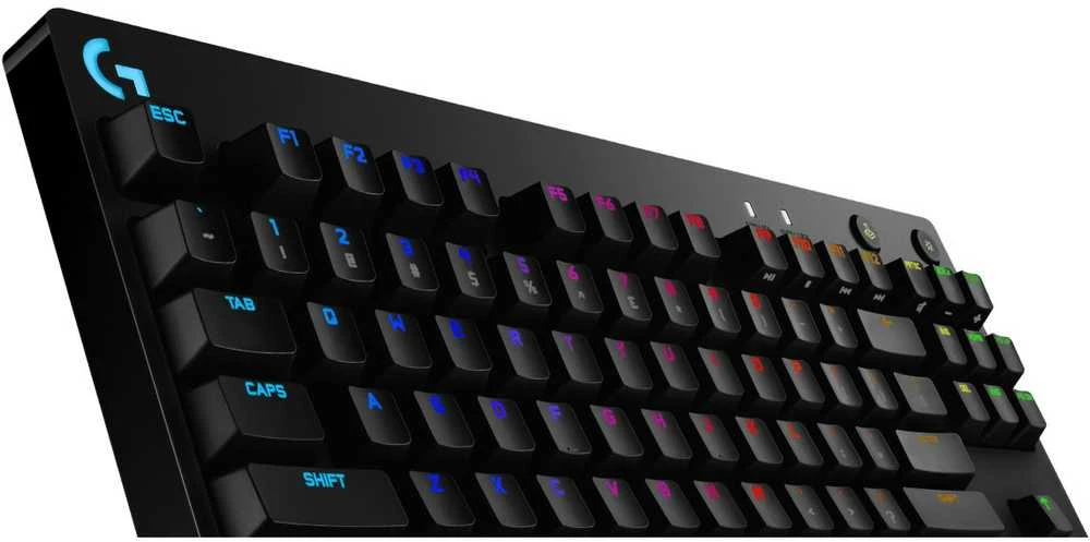 Klaviatūra Logitech G PRO MECHANICAL GAMING KEYB. - Juodas - UK - USB - N/A INTNL-973