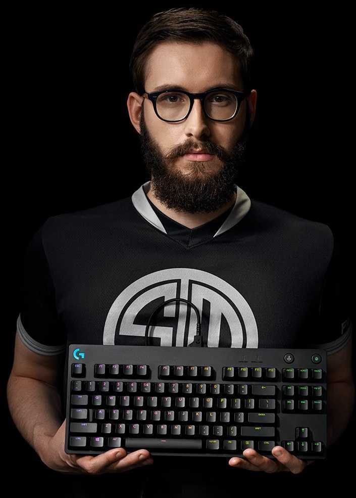 Klaviatūra žaidimams Logitech G PRO, Juodos spalvos