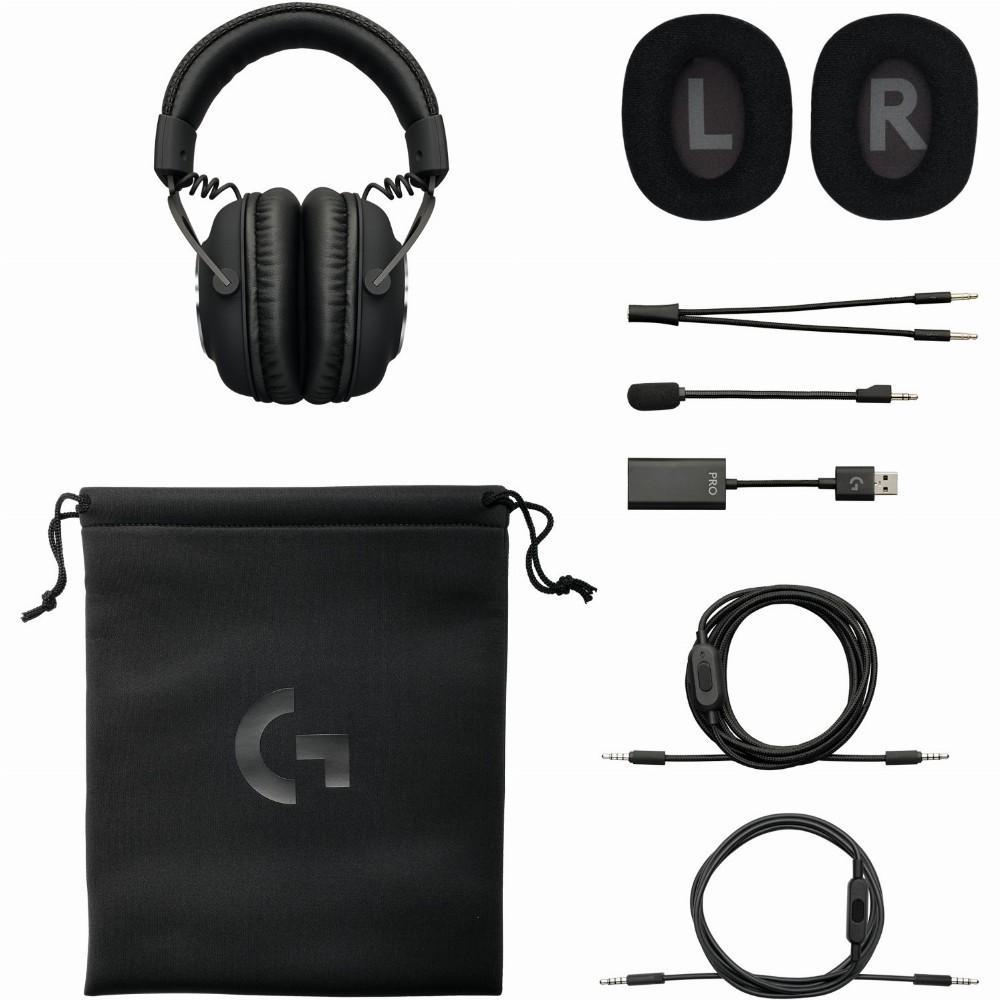 Žaidimų ausinės Logitech G PRO X, BLUE 