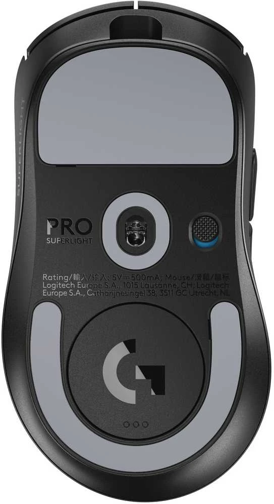 Logitech G PRO X SUPERLIGHT 2 DEX juoda belaidė pelė | 44 000 DPI
