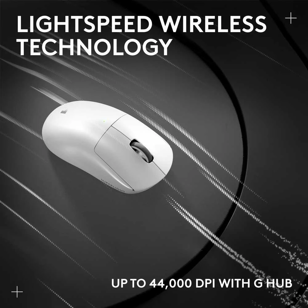 Pelė Logitech G Pro X 2 Superlight, Balta