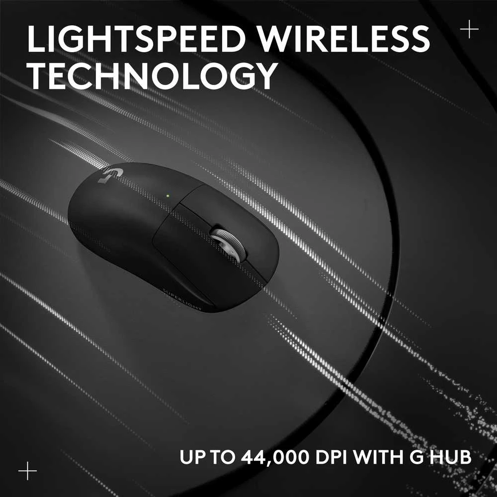 Žaidimų pelė Logitech G Pro X Superlight 2, juoda
