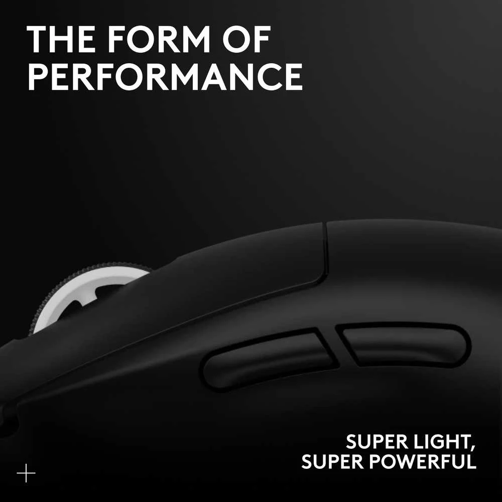 Žaidimų pelė Logitech G Pro X Superlight 2, juoda