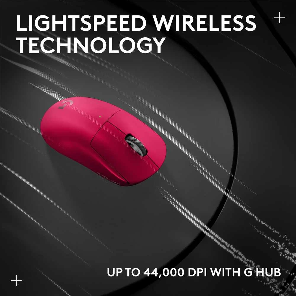 Žaidimų pelė Logitech G Pro X Superlight 2, rožinė