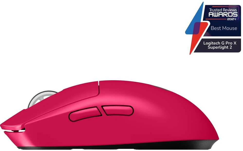 LOGITECH G PRO X SUPERLIGHT 2 - LIGHTSPEED Pelė žaidimams MAGENTA