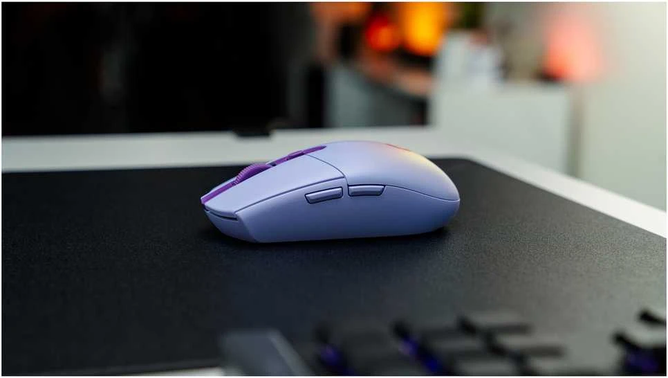 Belaidė žaidimų pelė Logitech G305 Hero, Lightspeed, Alyvinė
