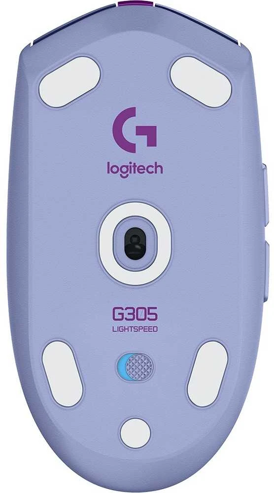 „Logitech G305“ belaidė žaidimų pelė, alyvinė