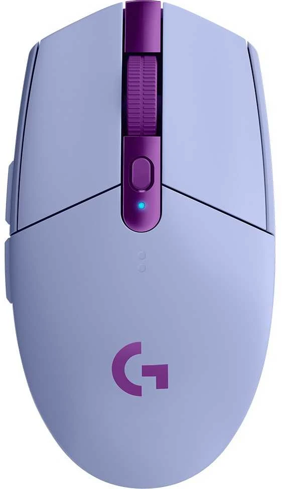 „Logitech G305“ belaidė žaidimų pelė, alyvinė