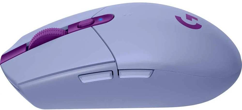 „Logitech G305“ belaidė žaidimų pelė, alyvinė