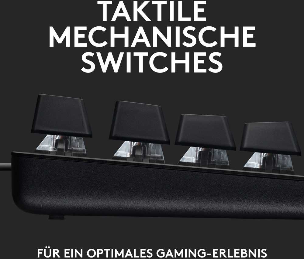 Klaviatūra Logitech G413 TKL SE - Juodas - CH - - CENTRAL
