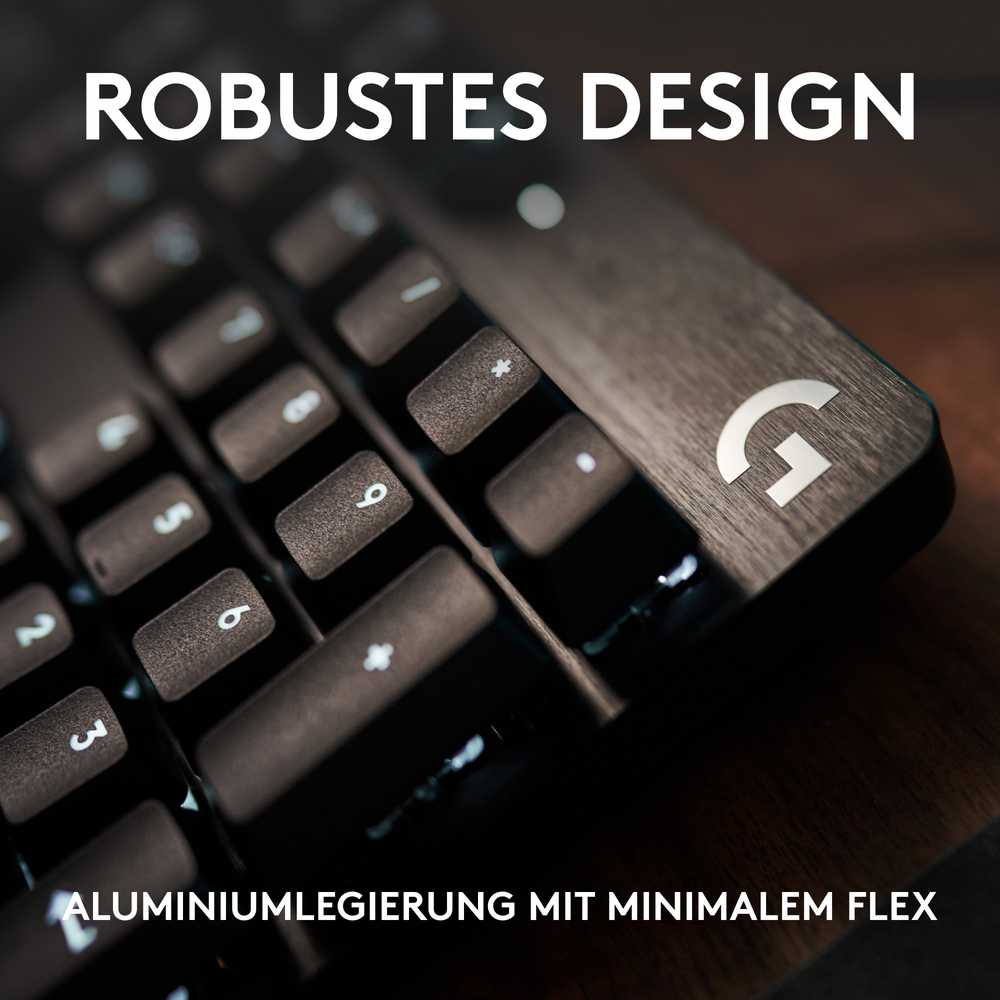 Klaviatūra Logitech G413 TKL SE - Juodas - CH - - CENTRAL