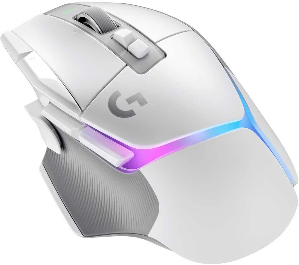 Pelė Logitech G502 X PLUS, balta