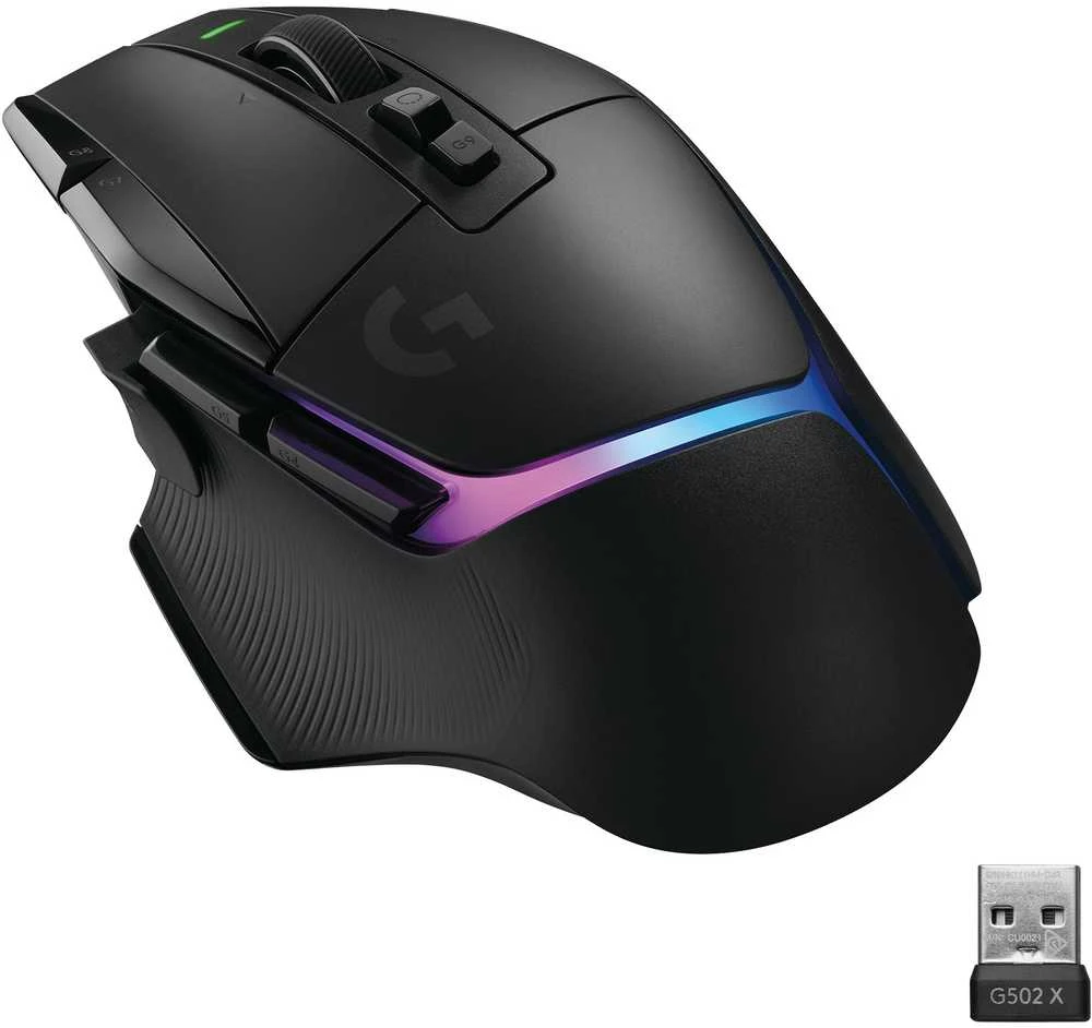 Žaidimų Pelė Logitech G502 X PLUS, juoda