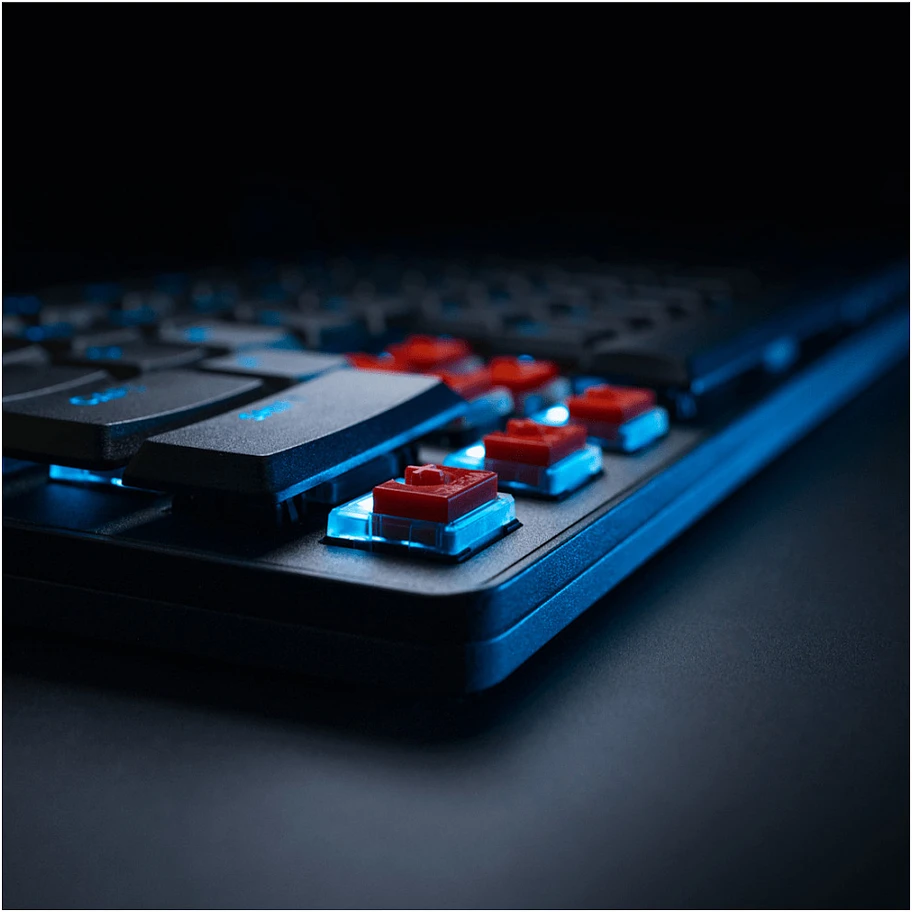 Klaviatūra LOGITECH G515 RAPID TKL - Juodas - US INT'L - USB - N/A - EMEA28i-935 - LINEAR