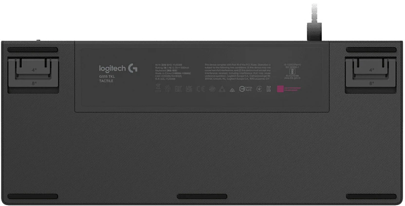 Logitech G515 TKL Klaviatūra su laidu žaidimams - Juodas - HUN - EMEA28I-935