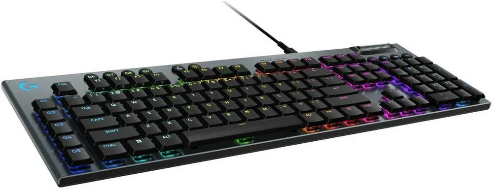 Logitech G915 X, Gaming-klaviatūra - juodas, DE-išdėstymas, GL Tactile, GL Tactile Switches