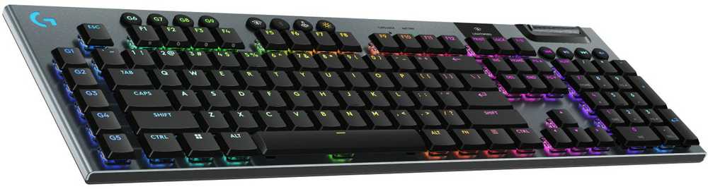Klaviatūra Logitech G915 X LIGHTSPEED - belaidė G KB-Juodas-DEU-EMEA28I-935
