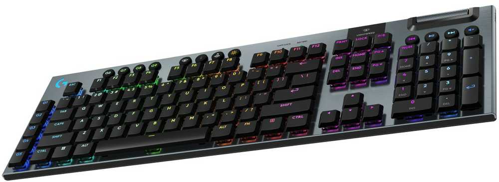 Klaviatūra Logitech G915 X LIGHTSPEED - belaidė G KB-Juodas-DEU-EMEA28I-935
