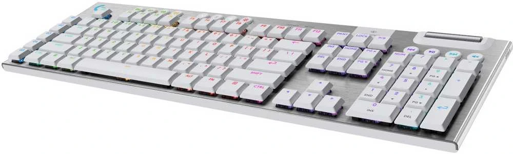 Logitech G915 X Lightspeed belaidė mechaninė klaviatūra | US, TACTILE SWITCHES | Balta