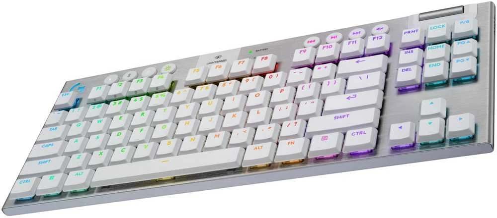 „Logitech“ – „G915 X LIGHTSPEED TKL“ žemo profilio belaidė žaidimų klaviatūra